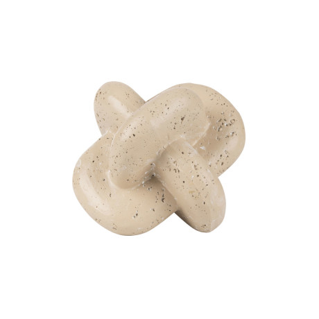 Estia Διακοσμητικο Κομπος Nyra Επιτραπεζιο 13cm Ivory