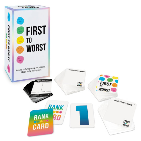 AS Games Επιτραπέζιο First To Worst Για 8+ Ετών και 2+ Παίκτες