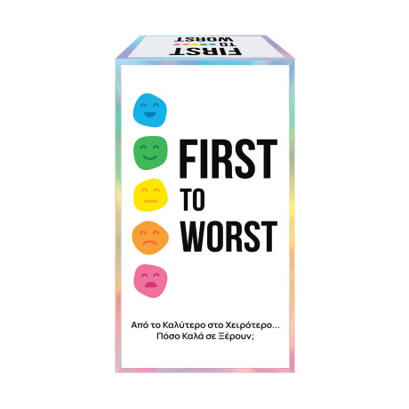 AS Games Επιτραπέζιο First To Worst Για 8+ Ετών και 2+ Παίκτες
