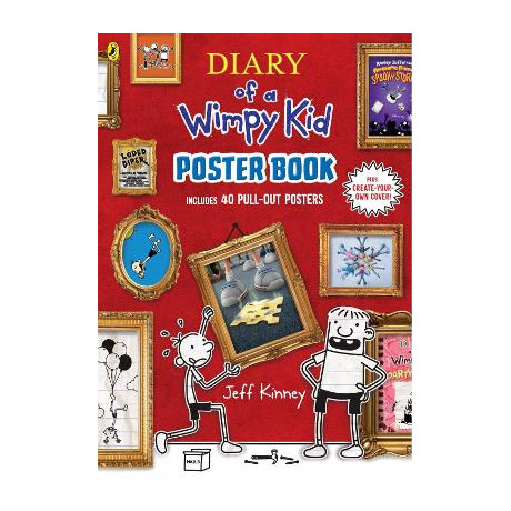 Diary of a Wimpy kid Poster Book (Includes 40 Pull-out Posters) pb