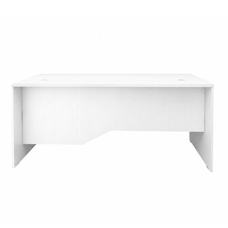Γραφείο Επαγγελματικό Venturo Megapap Χρώμα Λευκό 180x80x75εκ.