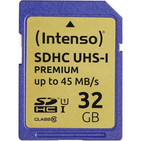 Intenso Sdhc Card 32gb Class 10 uhs-i Premium (3421480) (Inte3421480)