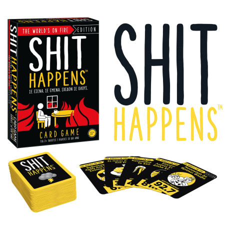AS Games Επιτραπέζιο Παιχνίδι Shit Happens - The World’s on Fire Για Ηλικίες 18+ Χρονών Και 2+ Παίκτες