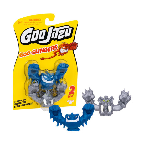 Giochi Preziosi Goojitzu: goo-Slingers - Τεντωσέ τα  Εκτόξευσε τα Πετούν Ψηλά! 2pack (Gjt79000)