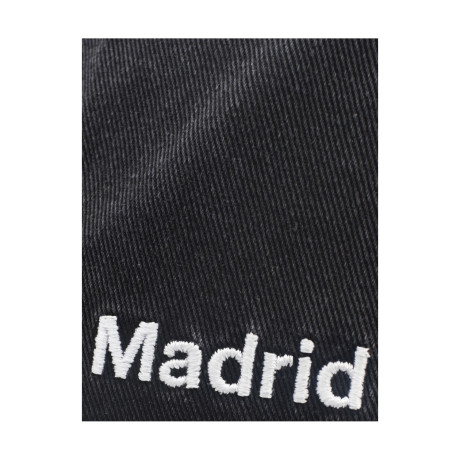 Real Madrid cf Official cap – Washed Black Cotton cap – Size u (Rm3go26)
