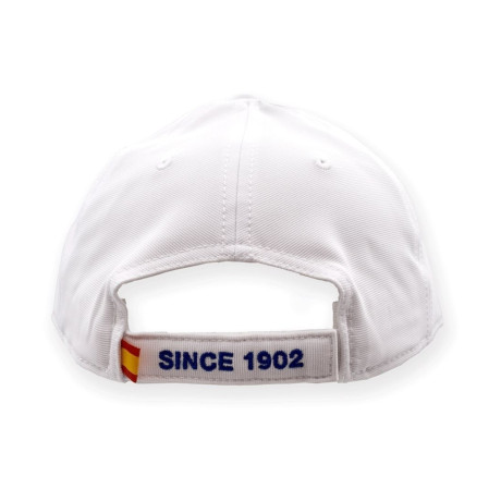 Real Madrid cf Official cap – White Classic cap – Size u (Rm3go3)