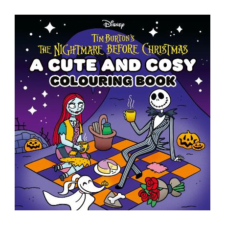 Disney tim Burtons the Nightmare Before Christmas: a Cute and Cosy Colouring Book