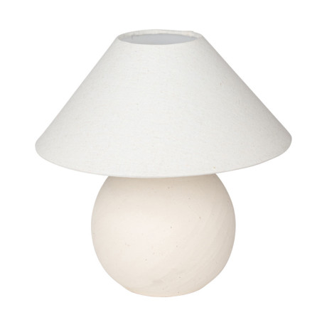 Estia Επιτραπεζιο Φωτιστικο Clayra Φ39x40cm off White