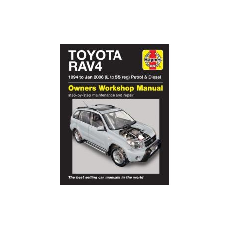Toyota Rav4 Petrol & Diesel (94 - jan 06) l to 55