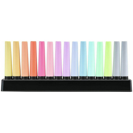 Μαρκαδόροι Υπογράμμισης Stabilo Boss Deskset Pastel 15 Χρωμάτων + 2 ΔΩΡΟ 7015-02