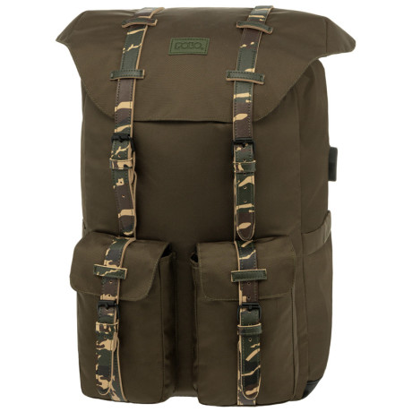 Τσάντα Πλάτης Styller Polo Χακί 9-02-023-6500