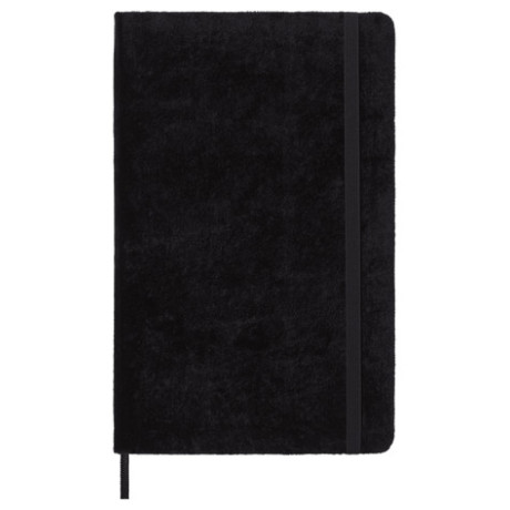 Moleskine Ruled Notebook Hard Cover Large Limited Edition Velvet Notebook Black