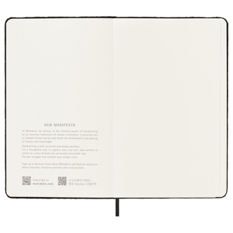 Moleskine Ruled Notebook Hard Cover Large Limited Edition Velvet Notebook Black