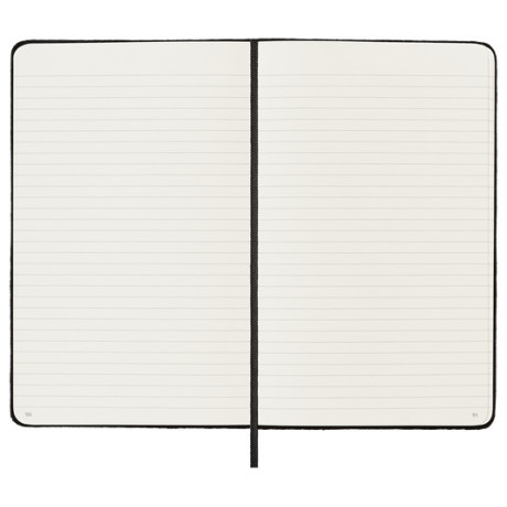 Moleskine Ruled Notebook Hard Cover Large Limited Edition Velvet Notebook Black