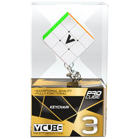 Μπρελόκ Γρίφος V-Cube V-Cube 3 Flat Keychain VK-F