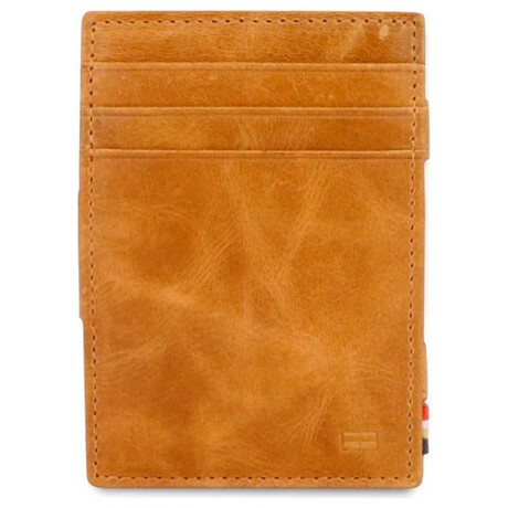 Garzini Essenziale Magic Coin Wallet Brushed Cognac
