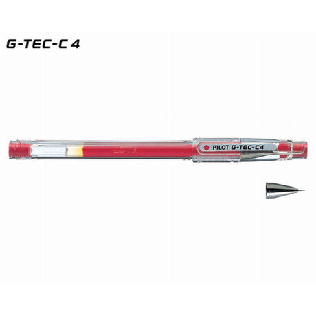 Pilot Στυλό G-TEC-C 0.4mm Κόκκινο