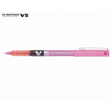 Pilot Στυλό Μαρκαδόρος V-5 0.5mm Ροζ