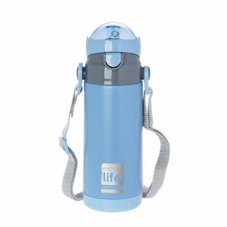 Ecolife Kids Thermos 400ml Μπλε 33-BO-3008