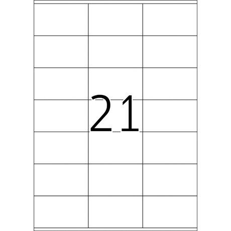 Ετικέτες TYPOTRUST 100 ΦΥΛΛΑ 70 Χ 42,3 mm (2100 ετικ)