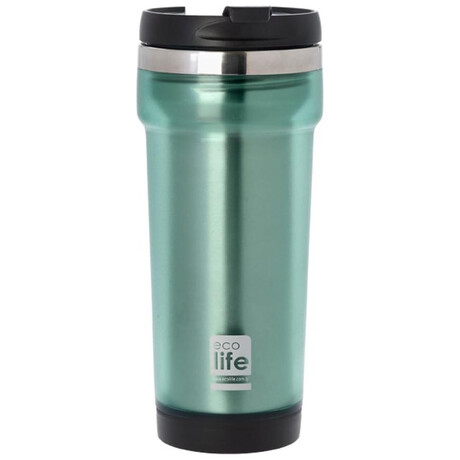 Ecolife Coffee Thermos 420ml Πράσινο 33-BO-4007