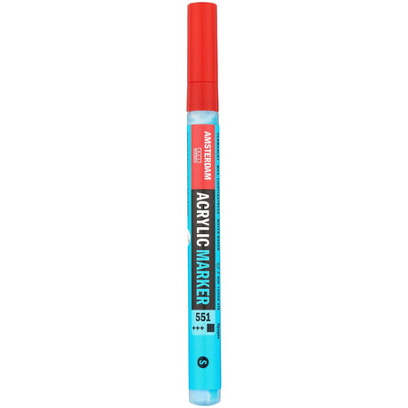 Μαρκαδόρος Ακρυλικός Talens 2mm Sky Blue Light 551