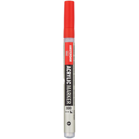 Μαρκαδόρος Ακρυλικός Talens 2mm Silver 800