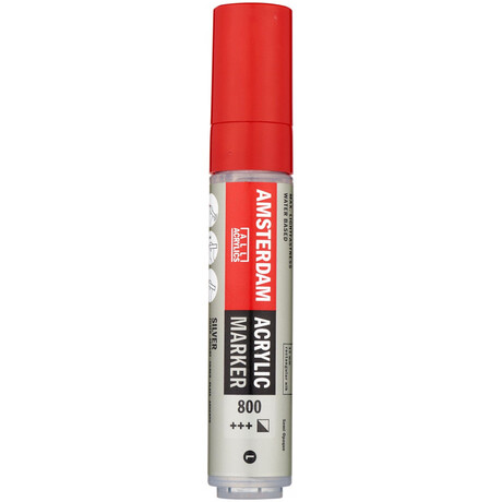 Μαρκαδόρος Ακρυλικός Talens 15mm Silver 800
