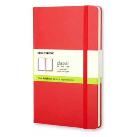 Moleskine Plain Notebook P red
