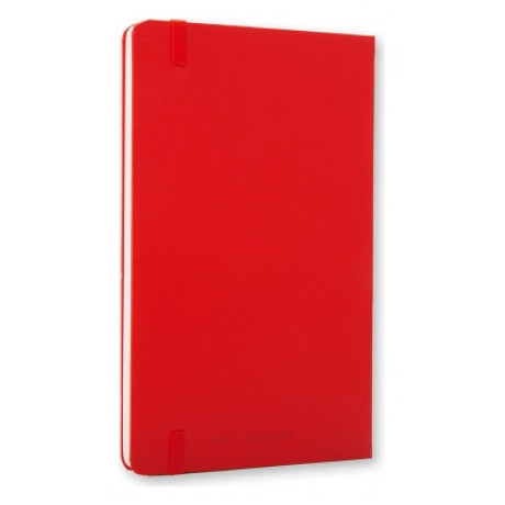 Moleskine Plain Notebook P red