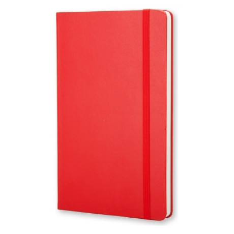 Moleskine Plain Notebook P red