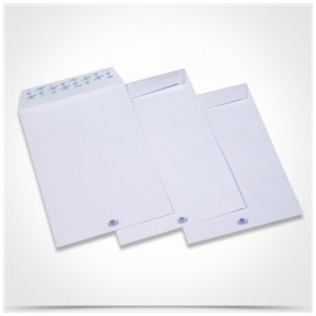Σακούλες Λευκές Αυτοκόλλητες 162 x 229 mm 500 τεμάχια