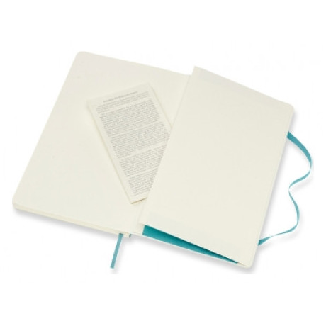 Moleskine Soft Ruled L Reef Blue