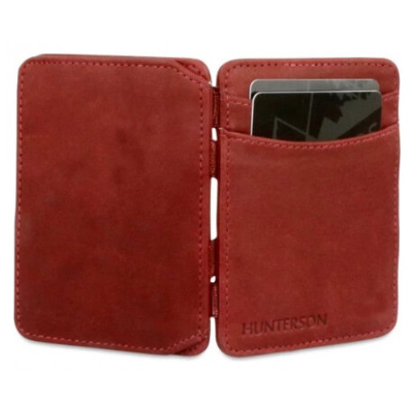 Hunterson Magic Coin Wallet RFID Burgundy HU-MW-CP1-RFID-BUR