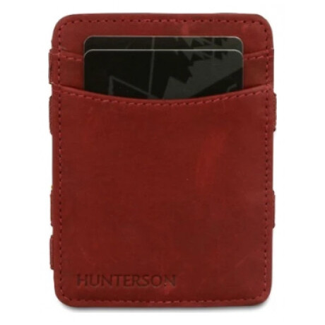 Hunterson Magic Coin Wallet RFID Burgundy HU-MW-CP1-RFID-BUR