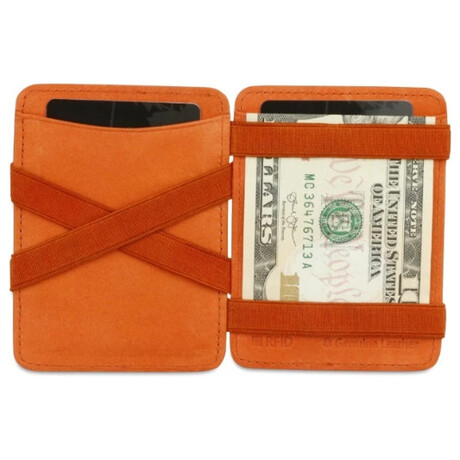 Hunterson Magic Wallet RFID Orange HU-MW-CS1-RFID-ORA Hunterson Magic Wallet RFID Orange HU-MW-CS1-RFID-ORA