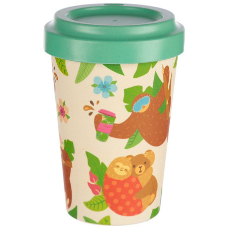 Κούπα - Ποτήρι - Bamboo Cup - Just Hanging Around Sloth 400ml BAMB35