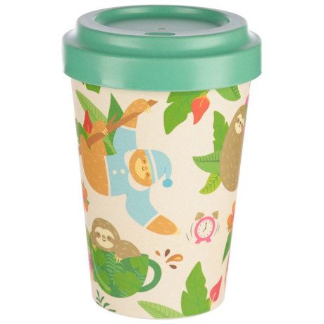 Κούπα - Ποτήρι - Bamboo Cup - Just Hanging Around Sloth 400ml BAMB35