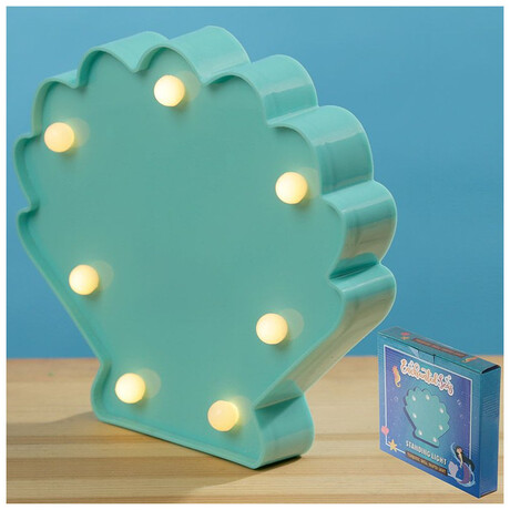 Φωτιστικό Led Puckator - Enchanted Seas White Clam Shell LED60