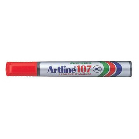 Ανεξίτηλος Μαρκαδόρος Artline 107 - Κόκκινο