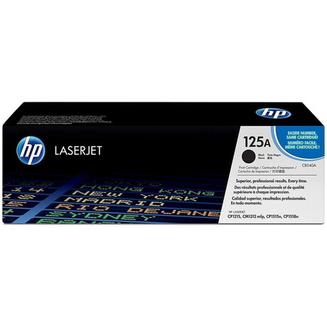 HP 125A Black Toner (CB540A)