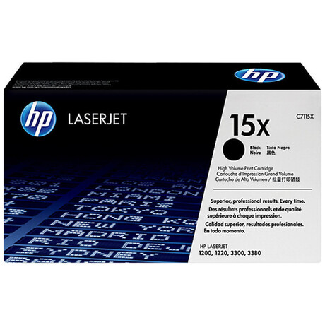 HP 15X Black High Yield Toner (C7115X)