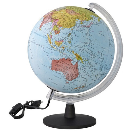 Υδρόγειος Σφαίρα με Φως Πολιτική 30cm (021006001) Υδρόγειος Σφαίρα με Φως Πολιτική 30cm (021006001)