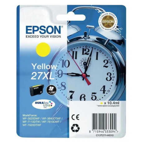 Μελάνι Inkjet Epson 27xl Yellow (C13T271440)