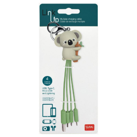 Multiple Charging Cable Legami - Koala UCC0003