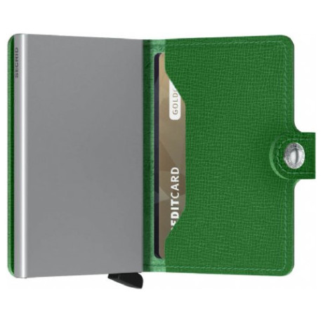 Miniwallet Secrid - Crisple Light Green Πορτοφόλι Secrid