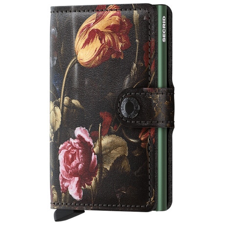 Miniwallet Secrid - Art Flowers Πορτοφόλι Secrid