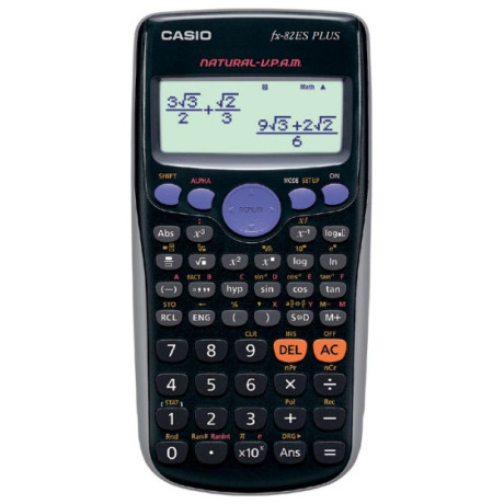 Αριθμομηχανή Casio Επιστημονική FX-82ES Plus (12 Ψηφίων) (252FUN)