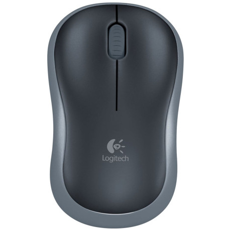 Ποντίκι Logitech M185 Optical Mouse (Grey, Wireless) (LOGM185BLKGREY)
