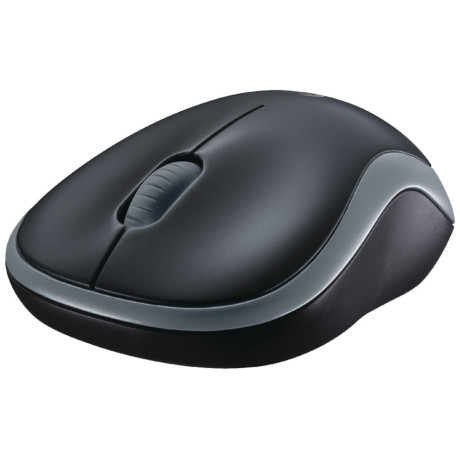 Ποντίκι Logitech M185 Optical Mouse (Grey, Wireless) (LOGM185BLKGREY)